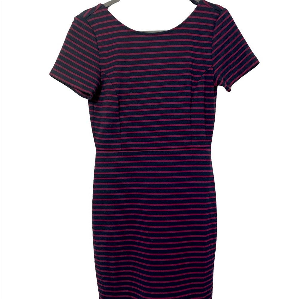 Banana Republic Striped Short Sleeve Dress-Size 4